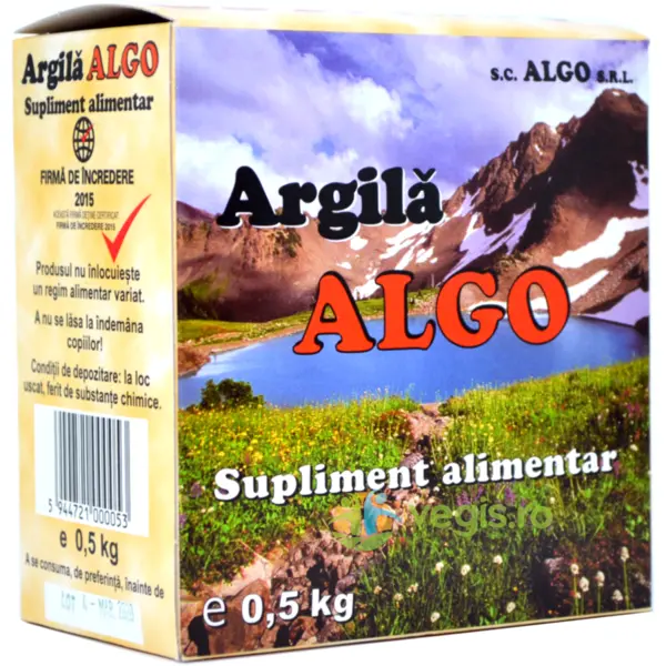 Argila Algo bulgari 500g