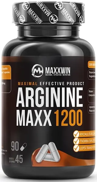 Arginine Maxx 1200, 90 capsule, Maxxwin