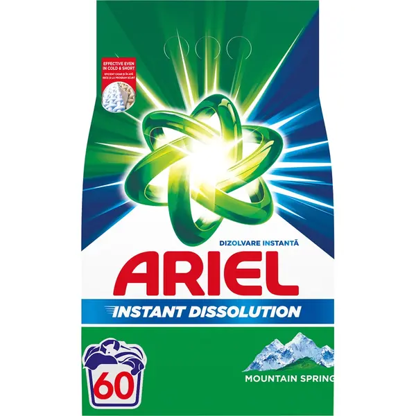 Ariel Detergent automat, 4.5 kg, 60 spalari, Mountain Spring