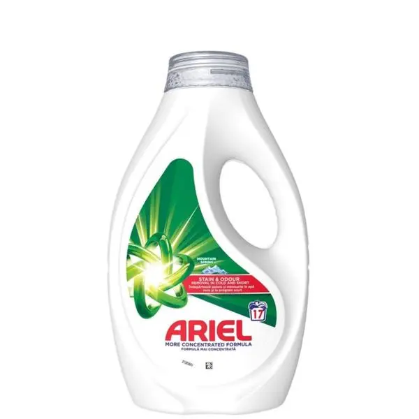 Ariel Detergent lichid, 765 ml, 17 spalari, Mountain Spring