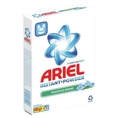 Ariel Detergent manual, 450 g, 4 spalari, Mountain Spring