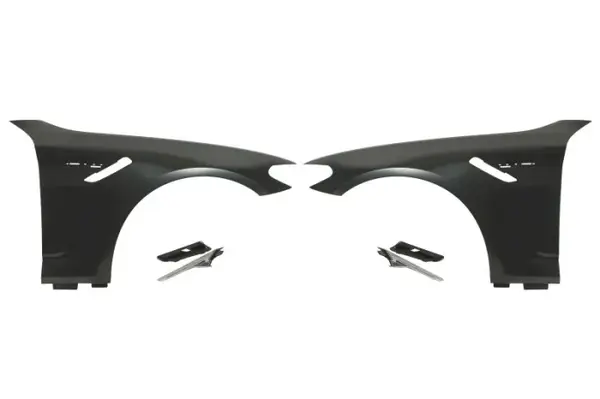 Aripa fata Dreapta Stanga Pachet M, cu locas bandou, otel potrivit BMW 5 G30, G31, G38, F90 02.17-04.20