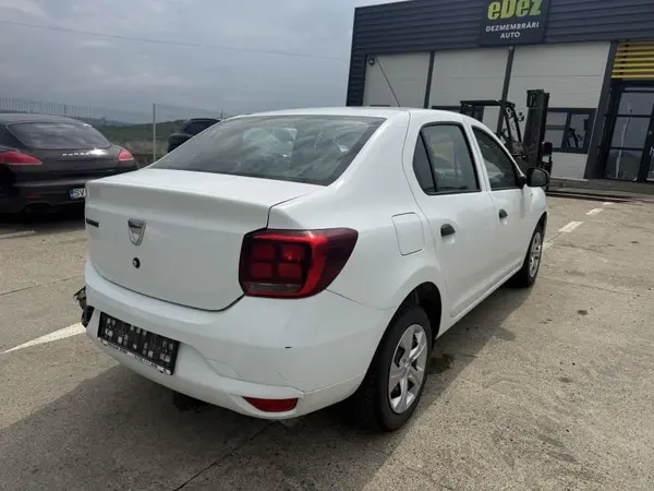 Aripa spate dreapta culoare alba Dacia Logan 2 (2012-2017)