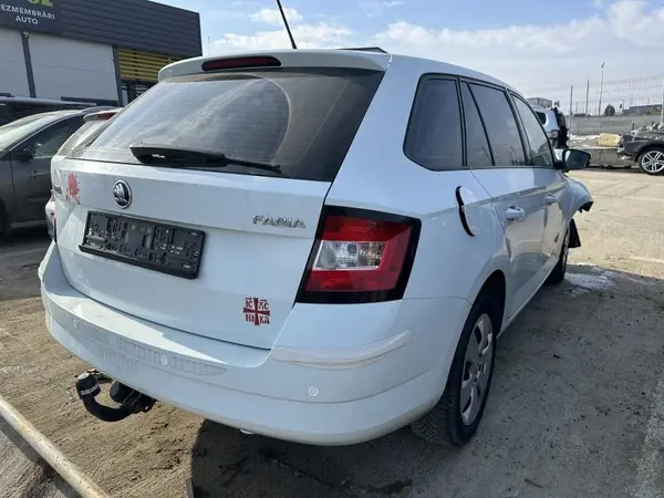 Aripa spate dreapta culoare alba - lf9f Skoda Fabia 3 (2014-2018)