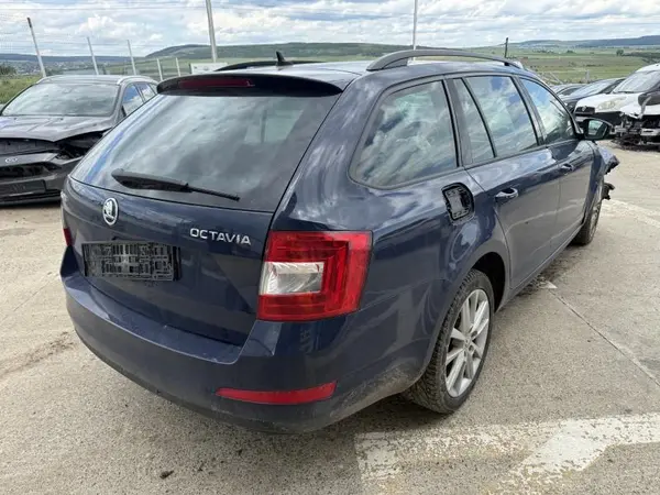Aripa spate dreapta culoare albastru - lf5a Skoda Octavia 3 facelift (2017-2019)