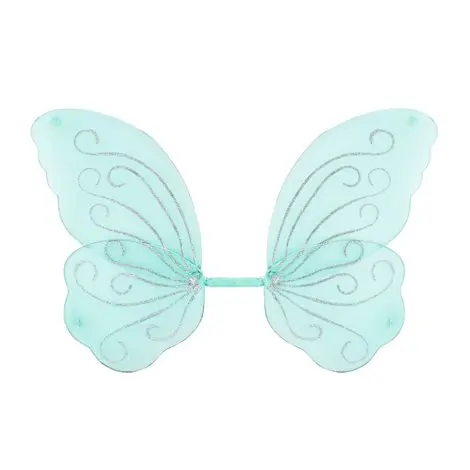 Aripi fluture albastre glitter