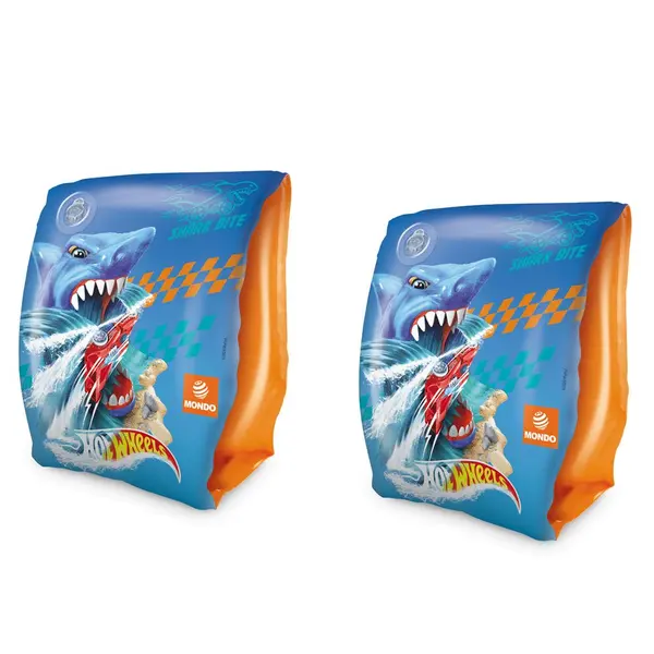 Aripioare de inot gonflabile Mondo Hot Wheels 23 x 15 cm