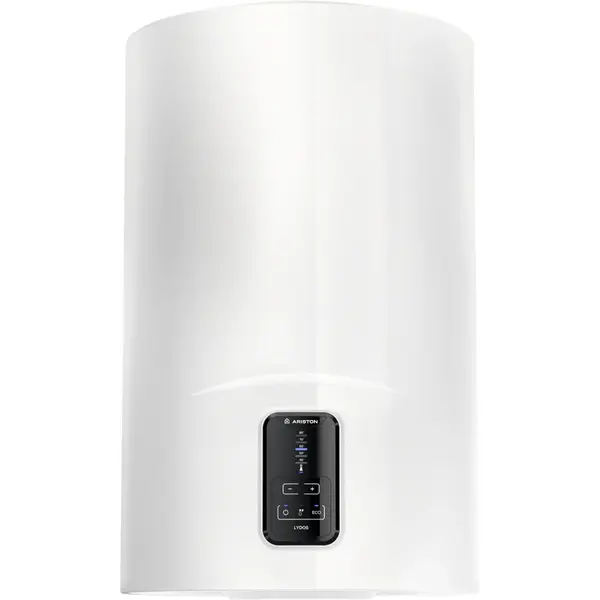 Ariston Boiler electric Ariston Lydos Eco 80, 1800 W, 80l, Tehnologie WaterPlus, Display digital, Eco Evo, T-MAX, TitanShield, Rezervor emailat cu Titan, Alb