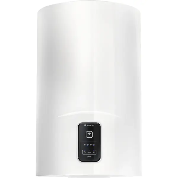 Ariston Boiler electric Lydos WiFi 100L, 1800 W, conectivitate internet, rezervor emailat cu Titan