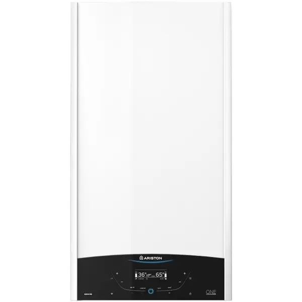 Ariston Centrala murala in condensare Ariston Genus One 35, 35 kw, Schimbator primar inox, Interfata cu ecran tactil, fara kit inclus