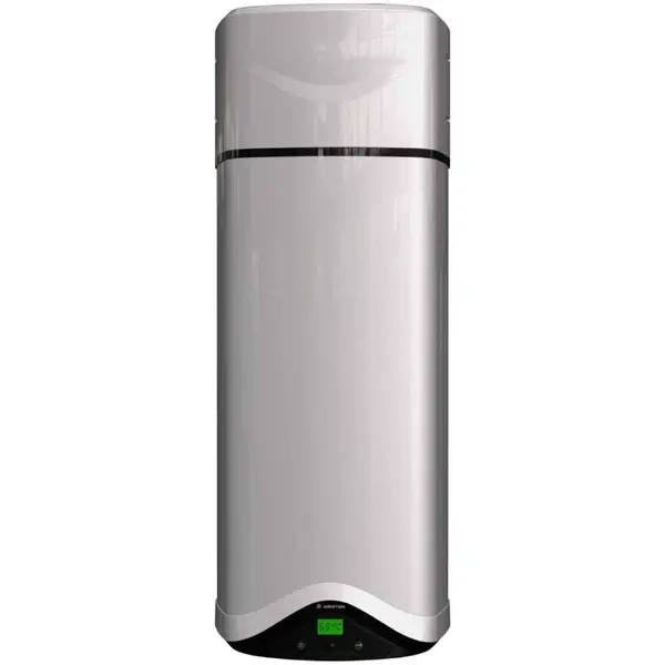 Ariston Pompa de caldura monobloc pentru apa calda Ariston NUOS EVO A+, 110l, Display LCD, Cazan din otel emailat cu titan, Clasa energetica A+, Alb