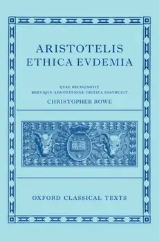 Aristotle's Eudemian Ethics, Hardback/***