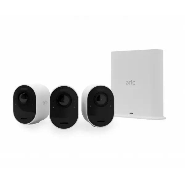 Arlo Set camere supraveghere Arlo Ultra 2, Wireless, 4K HDR, Night Vision, Audio bidirectional, Waterproof (Alb)