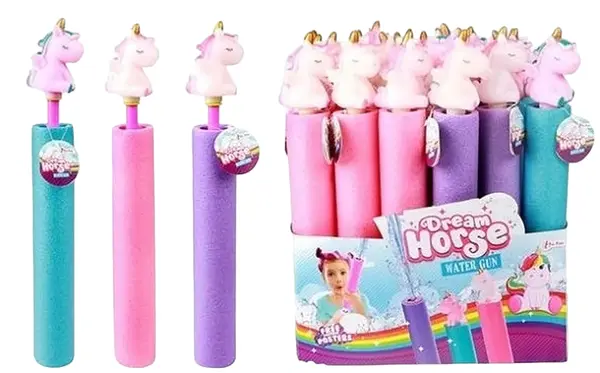 Armă cu apă pentru copii Toi Toys - Unicorn, asortiment, 40 cm