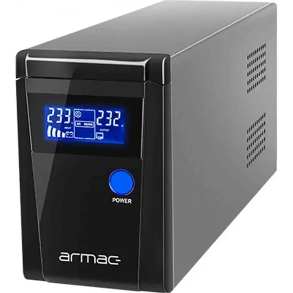 Armac Sursa de alimentare neintreruptibila, Armac Office 1500E LCD, 1500VA, 950W, Negru