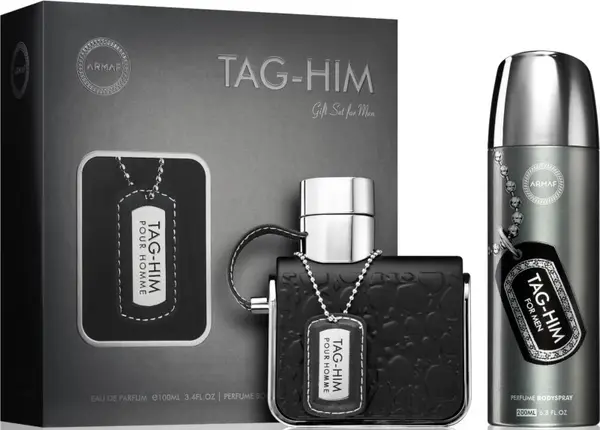 Armaf Kit - Apă de toaletă și Deodorant Tag Him, 100 + 200 ml