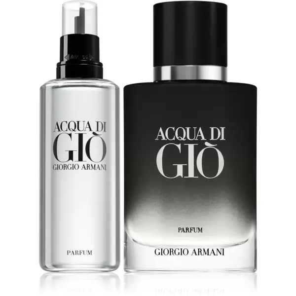 Armani Acqua di Giò Parfum Refill Set set pentru bărbați