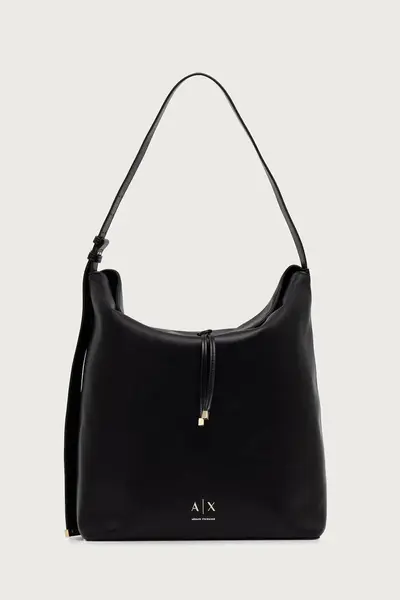 Armani Exchange geantă hobo de damă cu imitație de piele