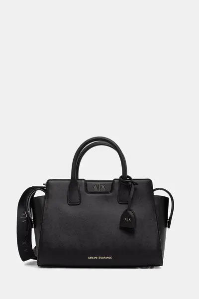 Armani Exchange geantă pentru femei cu imitație de piele