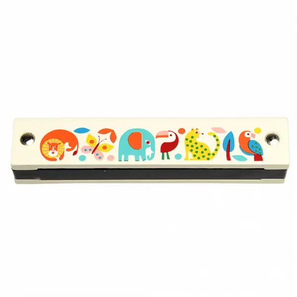 Armonică din lemn Rex London – Wild Wonders, multicolor