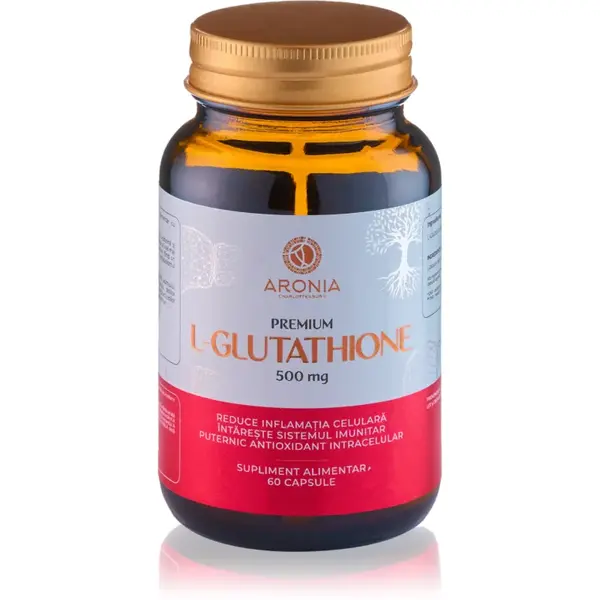 Aronia Charlotteburg Premium Aronia L-Glutathione antioxidant natural 60 caps.