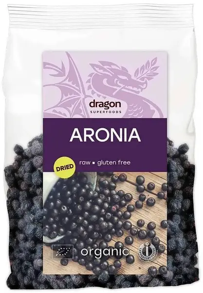 Aronia uscată, 150 g, Dragon Superfoods