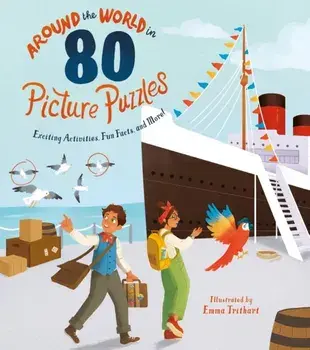 Around the World in 80 Picture Puzzles. Exciting Activities, Fun Facts, and More!, Paperback/Ivy Finnegan