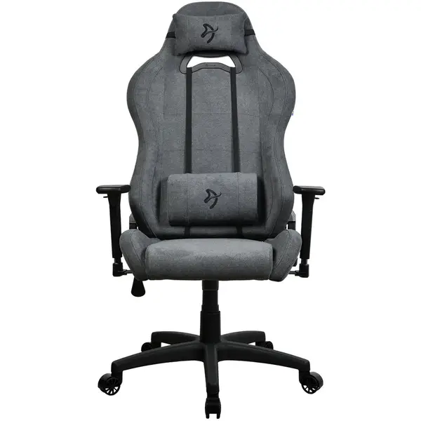 AROZZI Scaun gaming Arozzi Torretta, material Soft Fabric, culoare Gri Cenusa