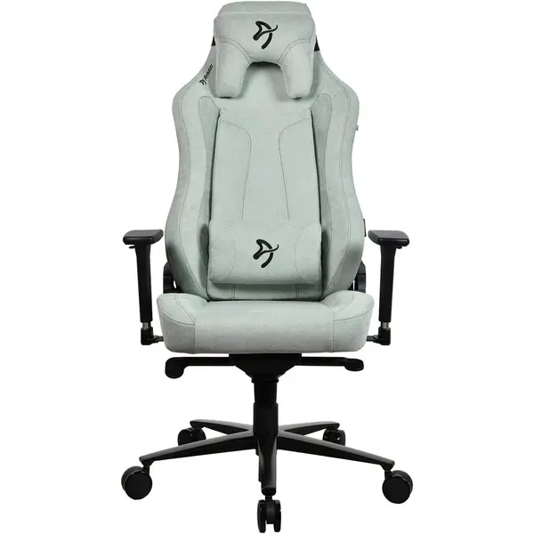 AROZZI Scaun Gaming ArozziVernazza Soft Fabric,sarcina maxima135-145kg, inaltime165-190cm, Verde perlat