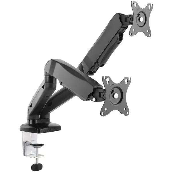 ART Suport Art LED-LCD 13-27'' L-16GD, pentru 2 monitoare, reglabil , Arc pe gaz, Negru