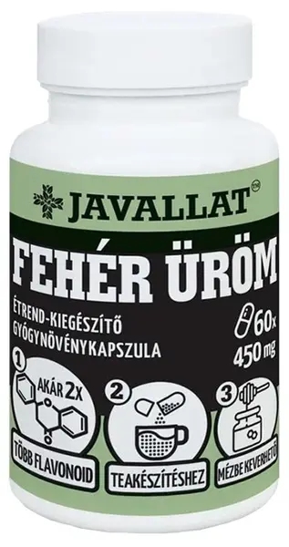 Artemisia vulgaris, 450 mg, 60 capsule, Javallat