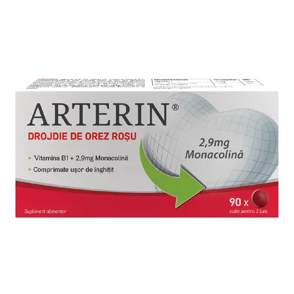 Arterin functionarea normala a inimii, 90 comprimate