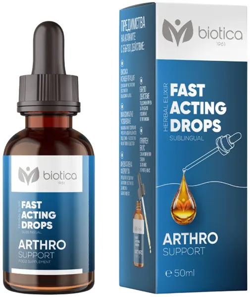 Arthro Support Picături sublinguale, 50 ml, Biotica 1961