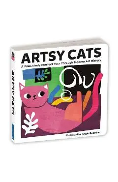 Artsy Cats Board Book - Mudpuppy