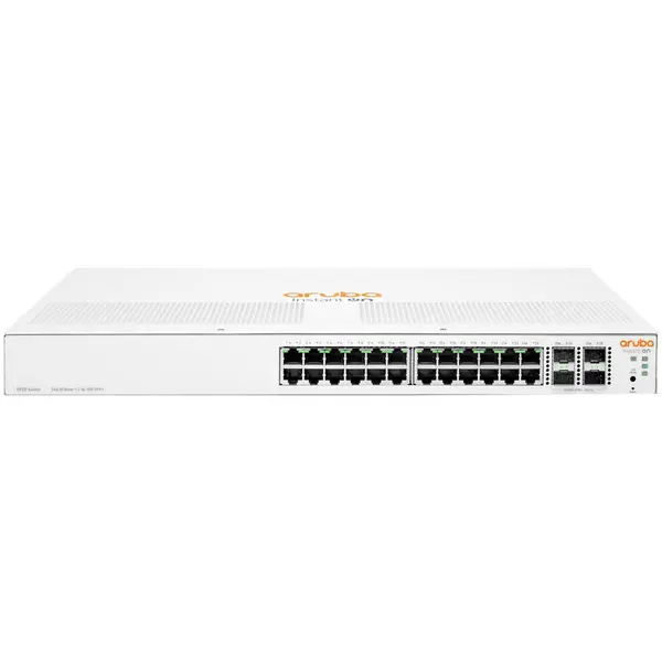 Aruba Switch Aruba Instant On 1930 24G Class4 PoE 4SFP/SFP+ 195W Switch, 24 porturi Gigabit, 4 SFP/SFP+ 10GbE, PoE 195W