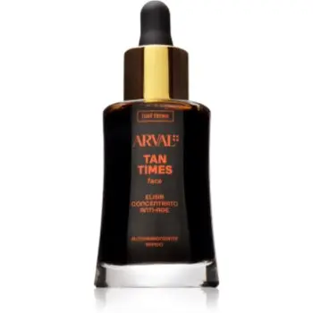 Arval Half Times Tan Times Face elixir autobronzant