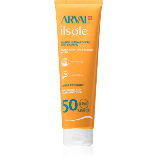 Arval IlSole Ultralight Face & Body Fluid fluid corp si fata SPF 50 150 ml