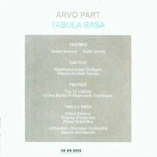 Arvo Part - Tabula rasa | Various Artists, Arvo Part, Dennis Russell Davies