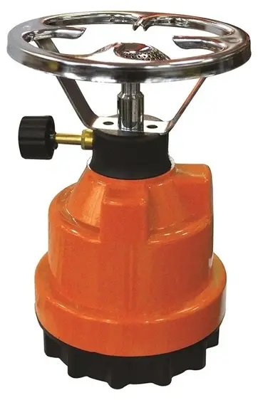 Arzător de camping Premium - pe gaz, cu corp din plastic, 800W