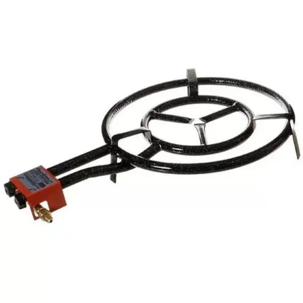 Arzator Gaz din Fier Emailat, 50 cm, 2 Cercuri, Garcima