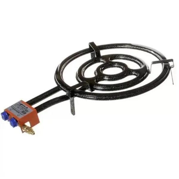 Arzator Gaz din Fier Emailat, 50 cm, 3 Cercuri, Garcima