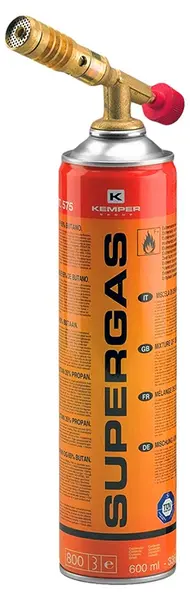 Arzător pe gaz Kemper - 1047, cu o fiolă 600 мл