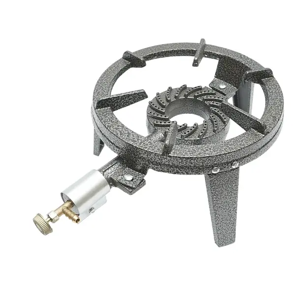 Arzator Pirostie pentru Ceaun cu gaz, 6500w, 450g/h, 335x85x350mm, din Fonta, popan-butan, gpl, Campion model PROFESSIONAL CMP1661