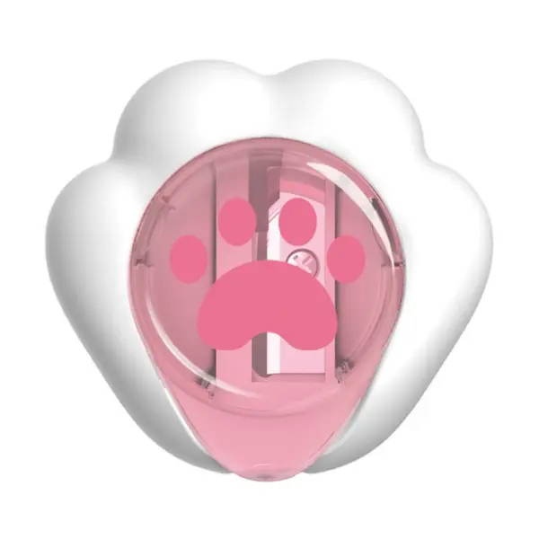 Ascutitoare cu radiera Keyroad Kitty, 1 orificiu, plastic, culori diverse