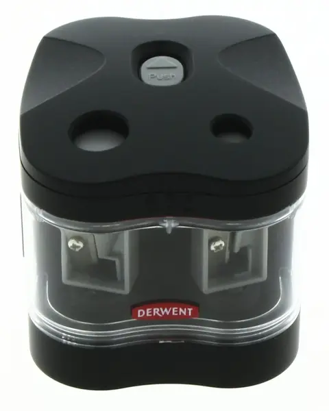 Ascutitoare electrica dubla plastic negru Derwent Professional Ascutitoare electrica dubla plastic negru Derwent Professional