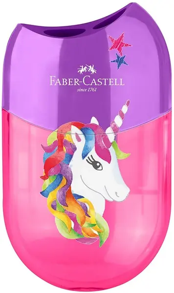 Ascuțitoare Faber-Castell Unicorn - Dubla
