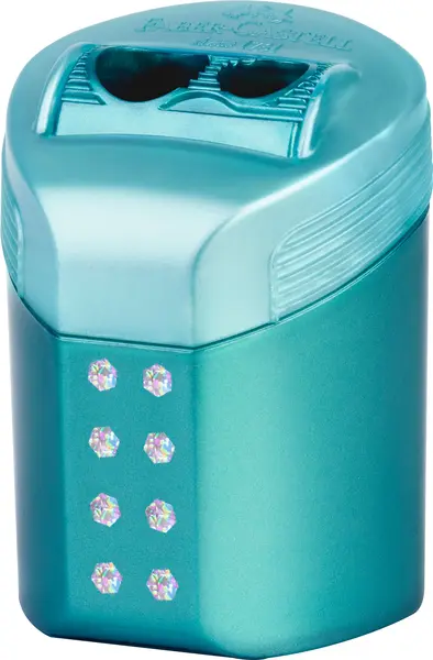 Ascutitoare metalica dubla Faber-Castell Roll on Sparkle Pastel Ascutitoare metalica dubla Faber-Castell Roll on Sparkle Pastel