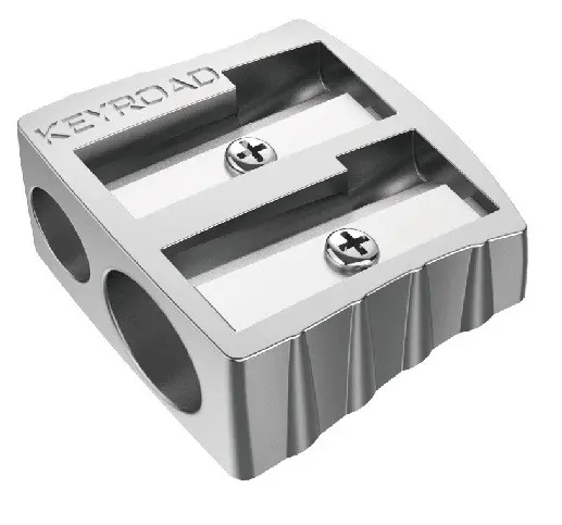 Ascutitoare metalica dubla pentru creioane