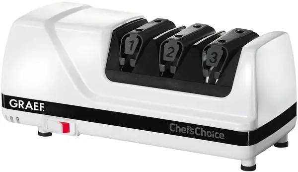 Ascuțitor electric de cuțite Graef - CC120, 75W, alb