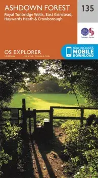 Ashdown Forest. September 2015 ed, Sheet Map/Ordnance Survey